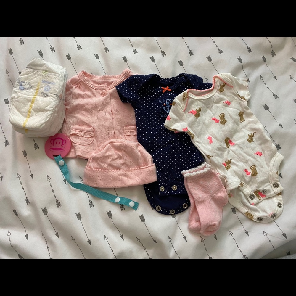 Baby Girl Preemie Lot
